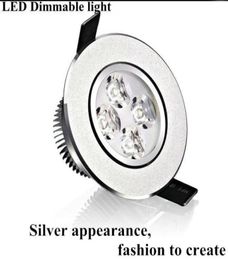 High Power Dimmable 9W 12W 15W Led Recessed Ceiling Lights Wall Light warmpurecool white Led Downlights spotlight Lamp9044478