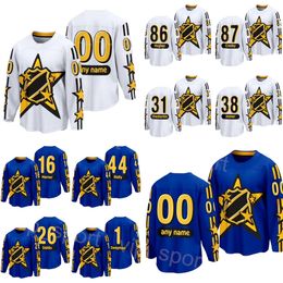 All-Star 2024 Hockey 34 Auston Matthews Jerseys Mens Kid Women 88 William Nylander 44 Morgan Rielly 43 Tom Wilson 87 Sidney Crosby 86 Nikita Kucherov 16 Mitch Marner