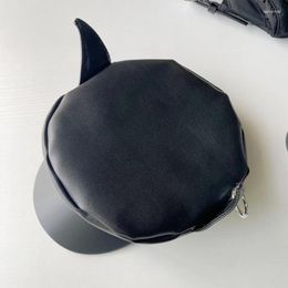 Berets Y2K Cool Girl Hat For Four Season Women Gothic Chauffeur Octagonal Cap Fashion Headwear Wholesale