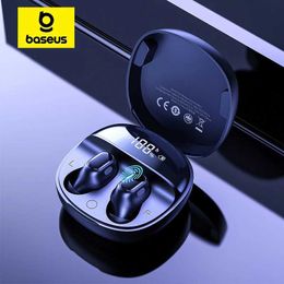 Cell Phone Earphones Baseus Enock WM01 Plus Wireless Earphones TWS Bluetooth 5.3 Earbuds Stereo Sports Waterproof Headsets with LED Digital Display YQ240120