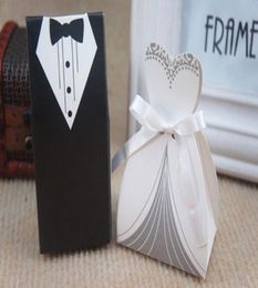 New Arrival bride and groom box wedding boxes favour boxes wedding favors50pairs100pcslot7219721