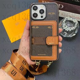 Luxury designer Phone cases for iPhone 15 Pro Max 15Pro 14Plus 13pro xr xsmax 11 12 13 Galaxy S24 S23 fashion classic small L Flowers PU Leather case Cover with card slot