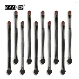 Makeup Brushes Double Head Disposable Eyeshadow Sponge Stick Set Eye Shadow Brush For Cosmetic Applicator Tools