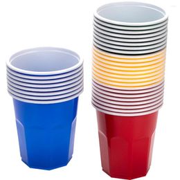 Disposable Cups Straws Daily Use Juice Multi-Function Beer Convenient Beverage Accessory Color Aviation Cup