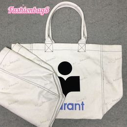 Evening Bags Totes Evening Bags Lotte Japan Korea Mar Marant Canvas Bag Leisure Shopping Bag Tote Bag Tote Bag Cotton T230607045