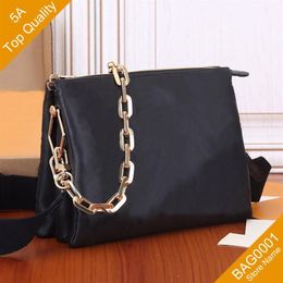 Coussin Bags Designer Women Fashion m57790 Mirror quality Genuine Leather Pillow Shoulderbag With Box B032227z