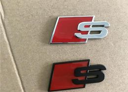 Car Styling Sline Emblem Badge Car Sticker Fit For Quattro VW TT SQ5 S6 S7 A4 Accessories auto accessory9254765