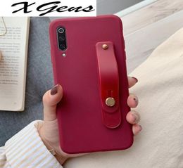 wriststrap phone holder silicone case for xiaomi mi 9 lite se xiomi mi9 8 lite 9t pro a3 a2 a1 5x 6x f1 mix 2s 3 soft back cover8079994