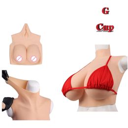 Silicone Big Breast Forms Boobs Cup G for Little Women Crossdresser Artifical Huge Chest