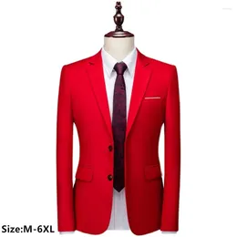 Men's Suits 2024 Suit Jacket Stylish Slim Blazers Wedding Party Dress Coat Suitable For All Seasons Male Formal M-6XL