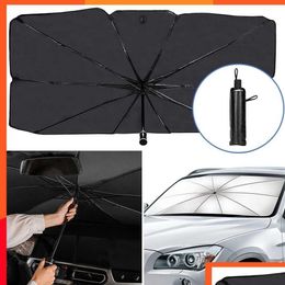 Other Care Cleaning Tools New Car Sunshade Umbrella Front Window Er Windshield Protection Accessories Drop Delivery Automobiles Motorc Dhia7