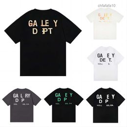 Men's T-shirts Depts Designer Summer Shirt Alphabet Printed Star Same Round Neck Short Sleeve T-shirt for Men and Women Gm LQCY