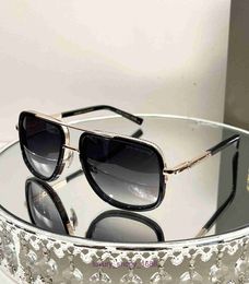 Designer Fashion sunglasses for women and men online store DITA frog mirror titanium frame MODEL:DRX-2030 with box VHU2