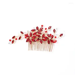 Hair Clips Jewellery Wedding Bridal Comb Anti-slip Handmade Lightweight Elegant Headwear For Birthday Stage Party Show Dress Up