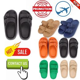 Free shipping Designer Casual Platform Slides Slippers Men Woman anti slip - Deodorization sandalia leather super soft soles sandals Flat Beach shoes