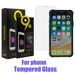 Screen Protector For iPhone XS 65inch Tempered Glass iPhone X 8 Pixel 3 XL Film 033mm 25D 9H Paper Package8132032