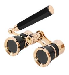 Telescope Binoculars 3X25 Opera Binocular Coated Lens Glasses Theater Glass Lady Handle Women Girls Gifts8252159