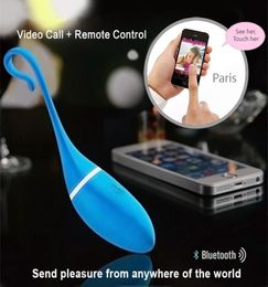 Magic Vibrators Smart Phone APP Wireless Control 10 Frequency Vibrating Bullet Kegel Balls Gspot Massager Sex Toy Powerful Wand Y2668329