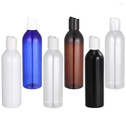 Storage Bottles Refillable Press Cap Squeeze Sample Plastic For Containers Lotion Clear Bottle Withtravel Empty Caps Bulk Shampoo