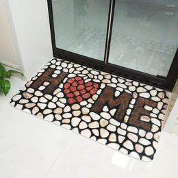 Carpets Door Mat Floor Super Water Absorbent Non Slip Home Entrance Indoor Entry Rug Carpet 40 X 60cm Washable Stone Style Ma