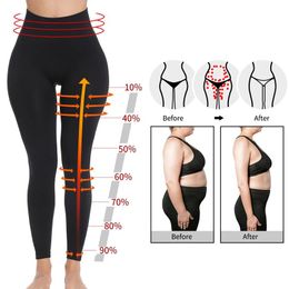 Capris Miss Moly Leggings Women Sculpting Sleep Leg Legging High Waist Skinny Pants Slimming Leggings Thigh Slimmer Pants