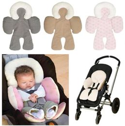 Baby Stroller Cushion Car Seat Pad Mat Infant Car Pillow Head Body Support Carriage Dual Sided Use Head Body Support Seat Pillow3915425