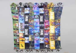 Cartoon Fortress night logo Lanyard Neck Strap Cell Phone Rope key chain2132815