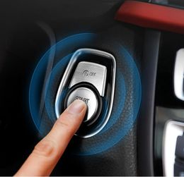 Car Sticker styling F10 F20 F21 F30 F34 F07 F52 F25 F26 F15 F16 E70 E71 G30 G38 ENGINE START STOP switch button for BMW F chassis 5427722