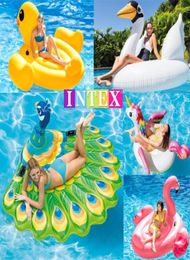 Flamingo Pool Floats Raf 14213796cm Giant Inflatable Flamingo Pool Floats Tube Raft Adults Party Pool Swimming Floating DH10694245480