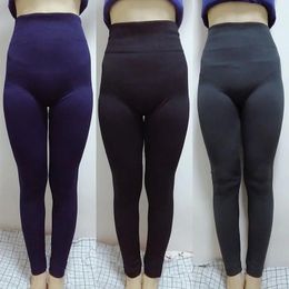 Capris Autumn and Winter Warm Pants Best Sellers High Waist Legging Plain Salad Lady Tight Trousers Women Fiess Pants Leggings