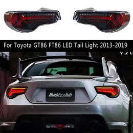 For Toyota GT86 FT86 LED Tail Light 13-19 Car Taillight Assembly Dynamic Streamer Turn Signal Indicator Brake Reverse Running Lights