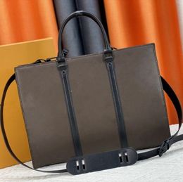 Casual Briefcase Bag Designer Men Business Handbag Office Work Tote Shoulder Crossbody Bags Quality Messenger Backpack