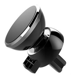 Strong Magnetic Car Holder Air Vent Mount 360 Degree Rotation Universal Phone Holder for Cellphones with Retail Box2613274