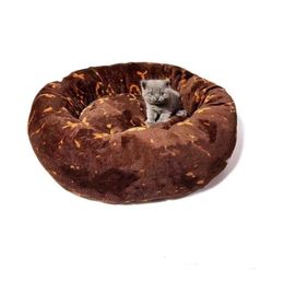 Simple Pet round Nest Schnauzer Corgi Mat Kennel Step Milk Nest Dog Bed Cat Nest Warm Nest Wholesale