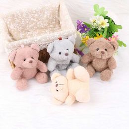 Plush Dolls 1Pc 10cm Cute Teddy Bear Dolls Patch Bear Soft Stuffed Toy Bear Baby Toy Kids Girls Birthday Brinquedos Wedding Girls Gifts