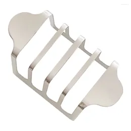 Kitchen Storage Bread Rack Display Shelf Accessory Stainless Steel Reusable Toast Stand