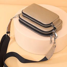 Evening Bags 2024 Mens Woman Shoulder Crossbody Fashion Leather Messenger Camera Bag ESK8741