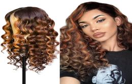 ishow t1b 4 30 loose deep full lace human hair wigs omber Coloured 131 human hair lace front wigs preplucked 360 lace wig98580325868383