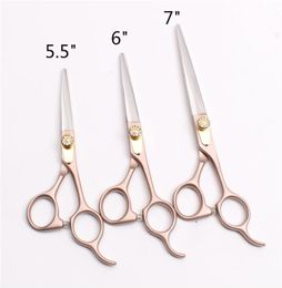 55039039 6quot 7quot 440C Customized Logo Laser Professional Human Hair Scissors Cutting Shears Barbers039 Hairdress1031725