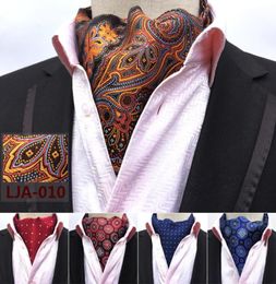 Fashion Retro Paisley Men ties Wedding Formal Cravat British Style Gentleman Silk Suit Scarves Business Nectie8411831