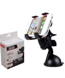 30 PCS Universal 360° in Car Windscreen Dashboard Holder Mount Stand For iPhone Samsung GPS PDA Mobile Phone Black4067446