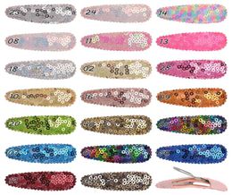 Fashion Kids Girls Hair Accessories Sequins Barrettes Hairclips Hairpins Cute Children Clippers1035454