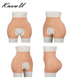 Costume Accessories - Realistic Silicone Shorts, Enhancement Butt Enlargement, Crotch Pants, Cosplay, Sissy, Queen's