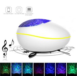 LED Gadget Colourful Projector Starry Sky Light Bluetooth Speaker Galaxy USB Night Light Romantic Projection Lamp with Remote Lucky6761046