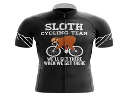 SPTGRVO Lairschdan black funny men039s cycling jersey Bicycle tops women cycle jersey short sleeve racing bike shirt mtb clothe5763620
