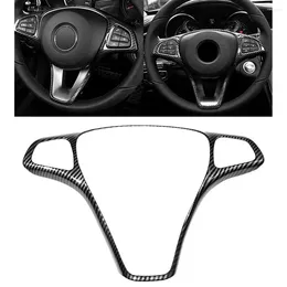 Steering Wheel Covers Part Cover Practical Tool Accessories Carbon Pattern For W213 W205 C E GLC High Quality