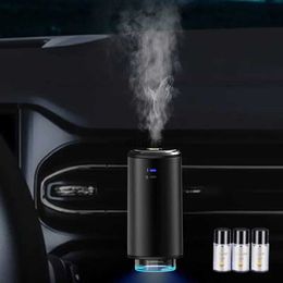 Humidifiers Car Aromatherapy Spray Air Outlet Fragrance 3 Style Essential Oil Humidifier Diffuser Flavoring for Cars Vehicle Products YQ240122