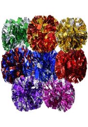1 Pair Cheerleader Cheers Bracelet Colourful Gymnastics Pompoms For Dance Party School Sports Competition Recreation Equipment8684271