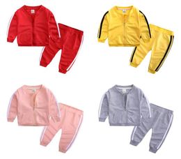 baby Clothing Sets tracksuit Toddler Tracksuits Kid Sweat Suit boy Sports Activewear Girls Outfits casual suits clothes boys A35895229071