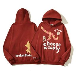 Broken Planet hoodies Graphic tee designer printed Mens Y7k hoody 3D Foam Graffiti Letter Sweater Hip Hop Harajuku Sweatshirts Pullover Women Long Sleeve suits